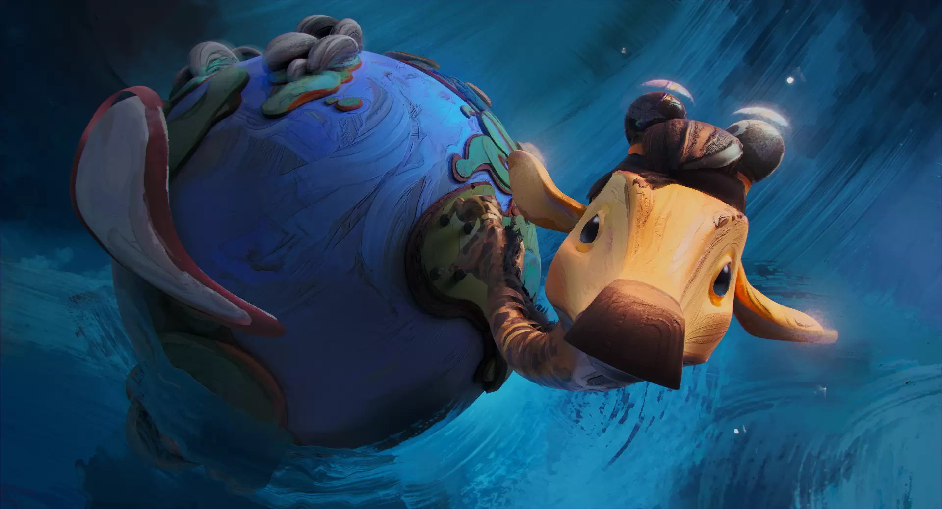 月亮上的新朋友-圖片